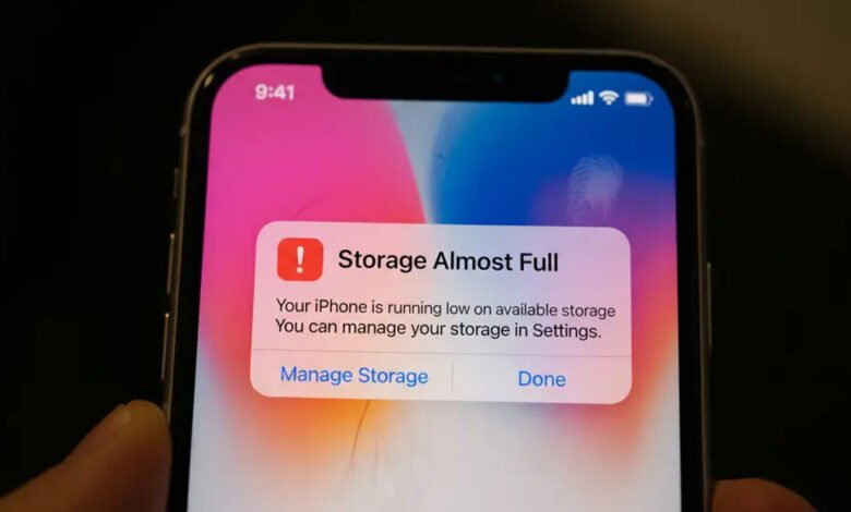 How to clear iPhone storage space without deleting photos and videos